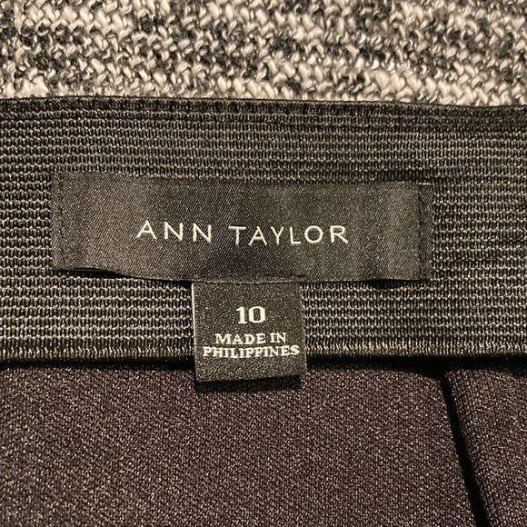 AnnTaylor Black and White Women's Skirt Size 10 - Picture 7 of 9